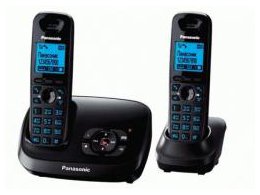 Радиотелефон Panasonic KX-TG6522 ( 2 радиотрубки, АОН, Автоответчик)